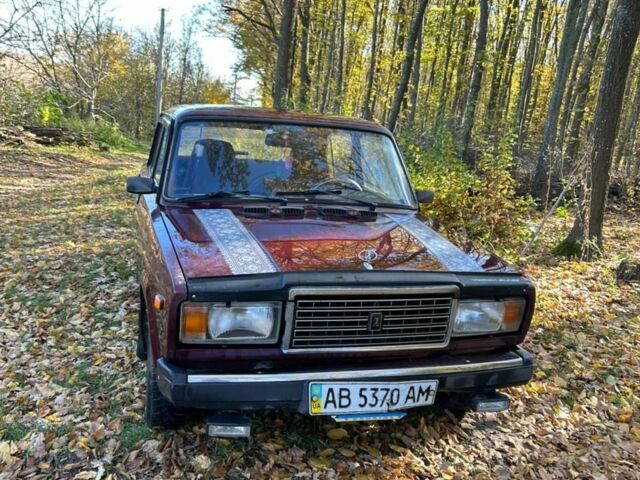 Красный ВАЗ 2107, объемом двигателя 0 л и пробегом 74 тыс. км за 1050 $, фото 1 на Automoto.ua