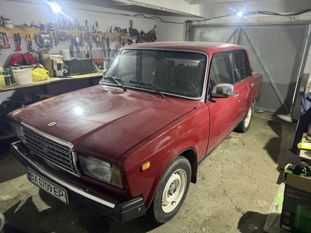 Червоний ВАЗ 2107, об'ємом двигуна 1.5 л та пробігом 69 тис. км за 1700 $, фото 1 на Automoto.ua