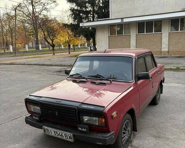 Червоний ВАЗ 2107, об'ємом двигуна 1.6 л та пробігом 150 тис. км за 1500 $, фото 1 на Automoto.ua