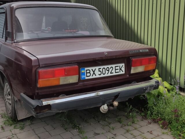 Красный ВАЗ 2107, объемом двигателя 1.6 л и пробегом 157 тыс. км за 1200 $, фото 1 на Automoto.ua