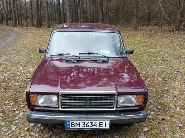 Красный ВАЗ 2107, объемом двигателя 1.5 л и пробегом 12 тыс. км за 1401 $, фото 1 на Automoto.ua