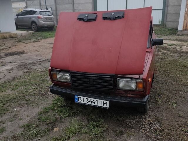 Червоний ВАЗ 2107, об'ємом двигуна 1.5 л та пробігом 330 тис. км за 1200 $, фото 1 на Automoto.ua