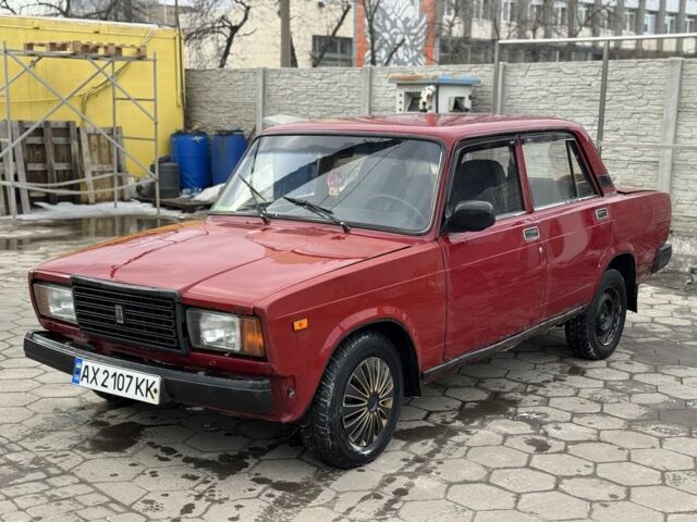 Червоний ВАЗ 2107, об'ємом двигуна 1.5 л та пробігом 240 тис. км за 599 $, фото 1 на Automoto.ua