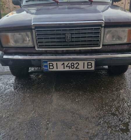 Червоний ВАЗ 2107, об'ємом двигуна 1.45 л та пробігом 100 тис. км за 1100 $, фото 1 на Automoto.ua