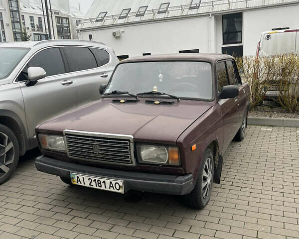 Красный ВАЗ 2107, объемом двигателя 1.5 л и пробегом 107 тыс. км за 950 $, фото 1 на Automoto.ua