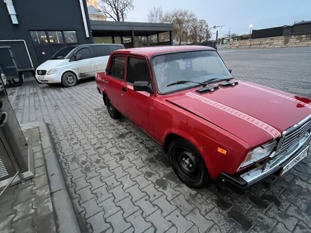 Червоний ВАЗ 2107, об'ємом двигуна 1.5 л та пробігом 130 тис. км за 1000 $, фото 1 на Automoto.ua