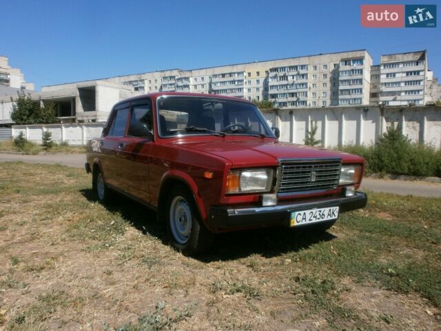 Червоний ВАЗ 2107, об'ємом двигуна 1.5 л та пробігом 108 тис. км за 1850 $, фото 1 на Automoto.ua
