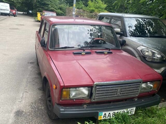Червоний ВАЗ 2107, об'ємом двигуна 2 л та пробігом 109 тис. км за 1800 $, фото 1 на Automoto.ua