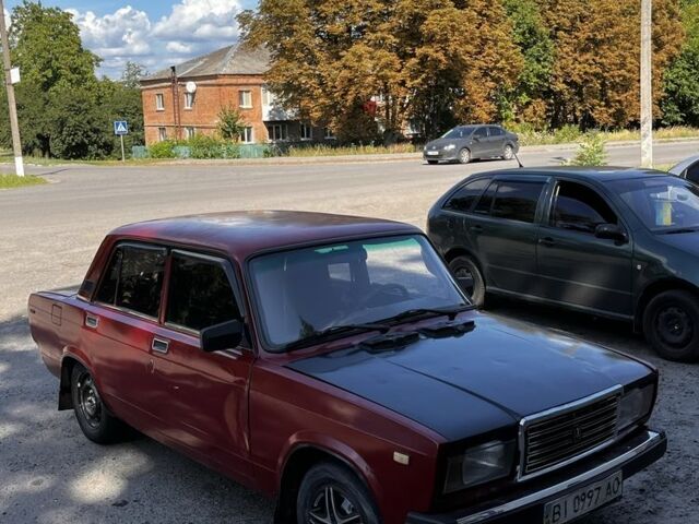 Червоний ВАЗ 2107, об'ємом двигуна 1.5 л та пробігом 100 тис. км за 527 $, фото 1 на Automoto.ua