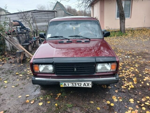 Красный ВАЗ 2107, объемом двигателя 0 л и пробегом 60 тыс. км за 1000 $, фото 1 на Automoto.ua