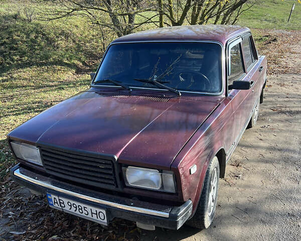 ВАЗ 2107 2007 в Гайсине на Automoto.ua Красный ВАЗ 2107, объемом двигателя 1.5 л и пробегом 151 тыс. км за 2200 $, фото 1 на Automoto.ua