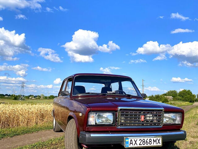 Красный ВАЗ 2107, объемом двигателя 1.5 л и пробегом 48 тыс. км за 2600 $, фото 1 на Automoto.ua