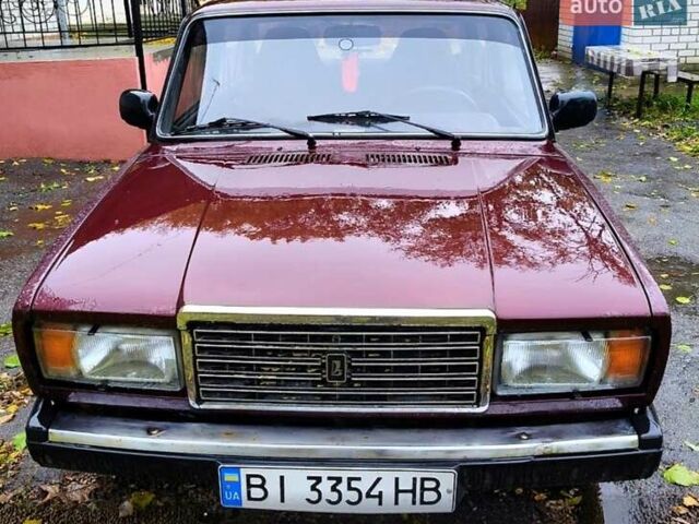 Червоний ВАЗ 2107, об'ємом двигуна 1.5 л та пробігом 117 тис. км за 1231 $, фото 1 на Automoto.ua