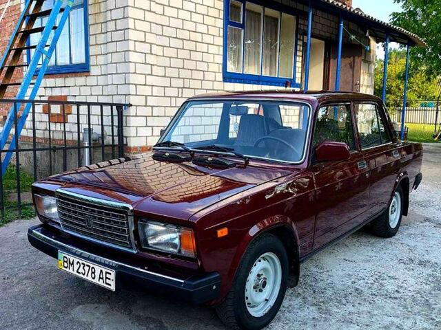 Красный ВАЗ 2107, объемом двигателя 1.5 л и пробегом 65 тыс. км за 2300 $, фото 1 на Automoto.ua