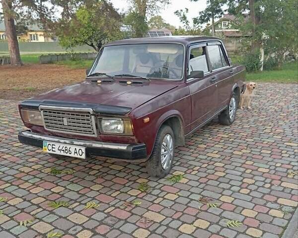 Красный ВАЗ 2107, объемом двигателя 0 л и пробегом 78 тыс. км за 950 $, фото 1 на Automoto.ua