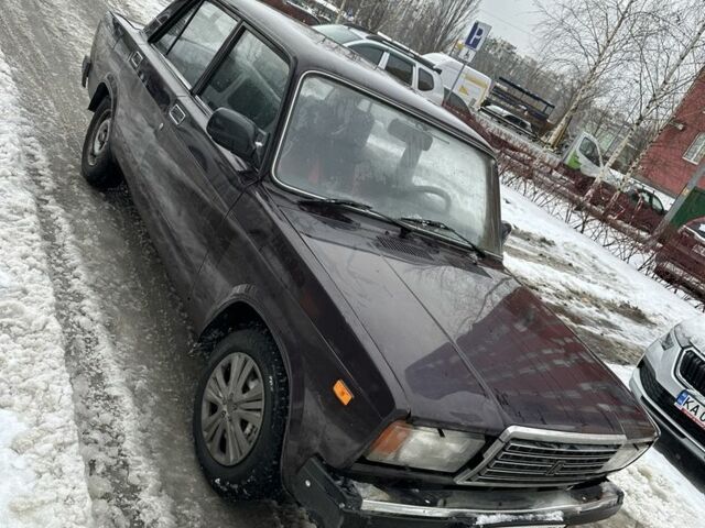 Червоний ВАЗ 2107, об'ємом двигуна 0 л та пробігом 124 тис. км за 1200 $, фото 1 на Automoto.ua