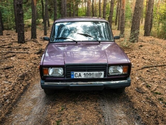 Червоний ВАЗ 2107, об'ємом двигуна 1.6 л та пробігом 75 тис. км за 715 $, фото 1 на Automoto.ua