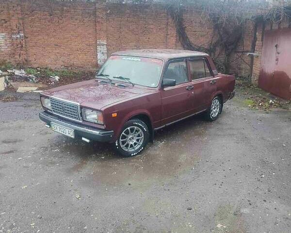 Червоний ВАЗ 2107, об'ємом двигуна 1.5 л та пробігом 85 тис. км за 3500 $, фото 1 на Automoto.ua