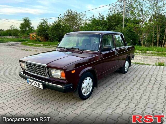 Красный ВАЗ 2107, объемом двигателя 1.5 л и пробегом 75 тыс. км за 2350 $, фото 1 на Automoto.ua