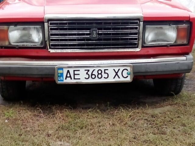 Красный ВАЗ 2107, объемом двигателя 1.5 л и пробегом 3 тыс. км за 950 $, фото 1 на Automoto.ua