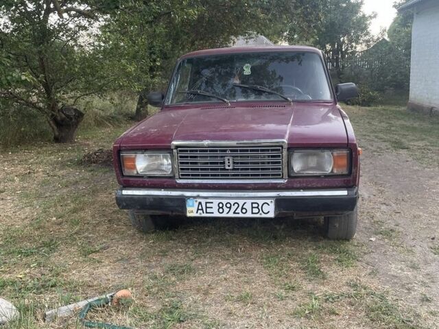 Красный ВАЗ 2107, объемом двигателя 1.6 л и пробегом 1 тыс. км за 629 $, фото 1 на Automoto.ua