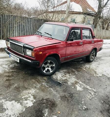 Червоний ВАЗ 2107, об'ємом двигуна 0 л та пробігом 130 тис. км за 1800 $, фото 1 на Automoto.ua