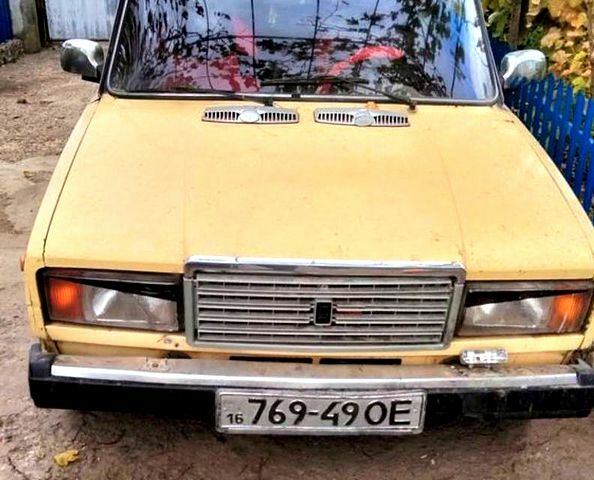 ВАЗ 2107 1987 в Одессе на Automoto.ua ВАЗ 2107, объемом двигателя 1.6 л и пробегом 1000 тыс. км за 450 $, фото 1 на Automoto.ua