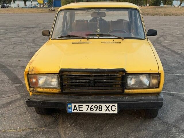 Жовтий ВАЗ 2107, об'ємом двигуна 1.5 л та пробігом 1 тис. км за 460 $, фото 1 на Automoto.ua