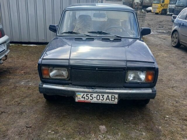 Сірий ВАЗ 2107, об'ємом двигуна 1 л та пробігом 200 тис. км за 550 $, фото 1 на Automoto.ua