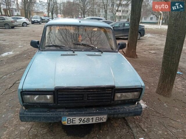 Серый ВАЗ 2107, объемом двигателя 1.45 л и пробегом 100 тыс. км за 341 $, фото 1 на Automoto.ua