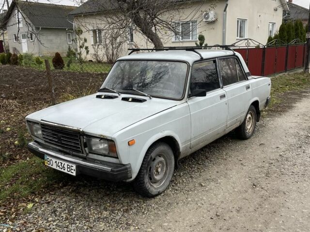 Серый ВАЗ 2107, объемом двигателя 1.5 л и пробегом 70 тыс. км за 650 $, фото 1 на Automoto.ua