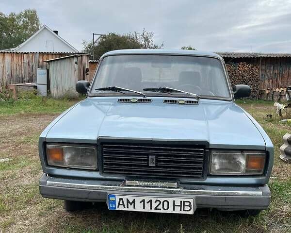 Сірий ВАЗ 2107, об'ємом двигуна 1.5 л та пробігом 200 тис. км за 1150 $, фото 1 на Automoto.ua