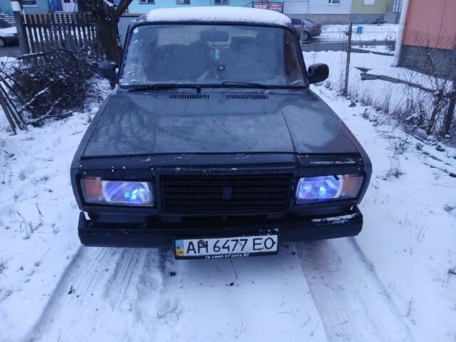 Серый ВАЗ 2107, объемом двигателя 0 л и пробегом 46 тыс. км за 760 $, фото 1 на Automoto.ua