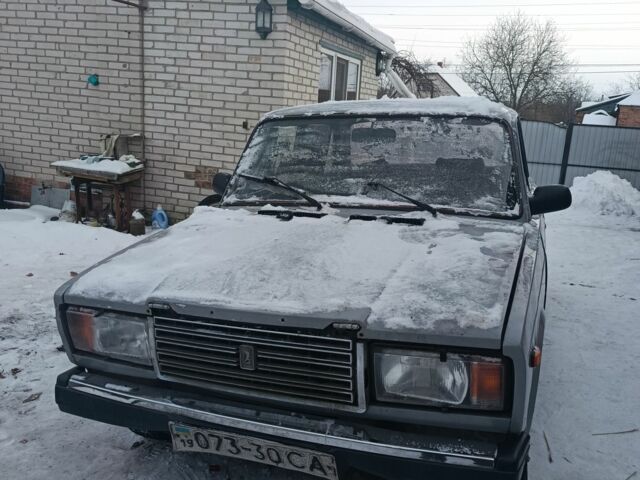 Сірий ВАЗ 2107, об'ємом двигуна 0 л та пробігом 80 тис. км за 512 $, фото 1 на Automoto.ua