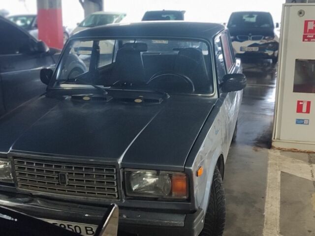 Сірий ВАЗ 2107, об'ємом двигуна 1.5 л та пробігом 90 тис. км за 591 $, фото 1 на Automoto.ua