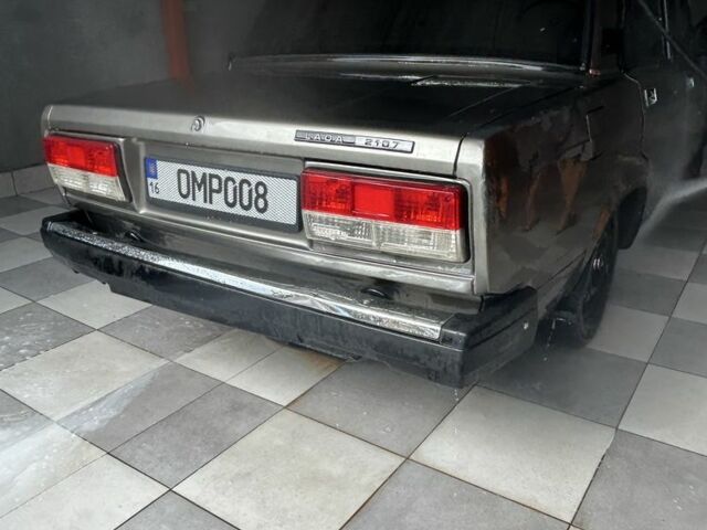 Серый ВАЗ 2107, объемом двигателя 1.6 л и пробегом 3 тыс. км за 900 $, фото 1 на Automoto.ua