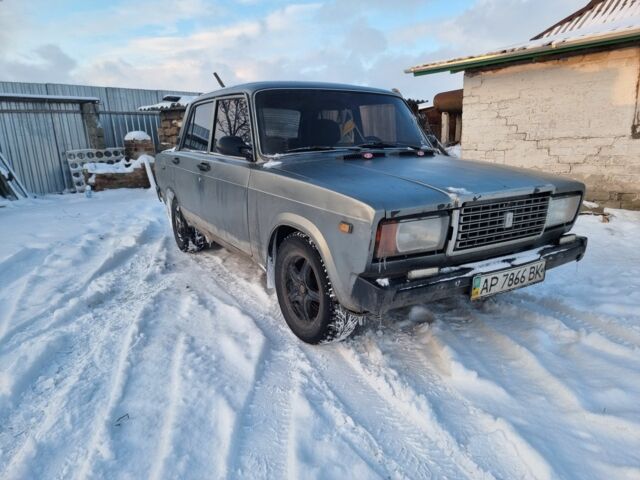 Сірий ВАЗ 2107, об'ємом двигуна 1.5 л та пробігом 87 тис. км за 750 $, фото 1 на Automoto.ua