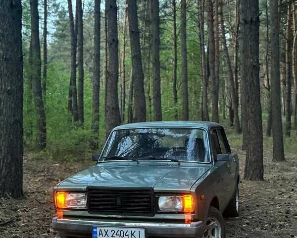 Серый ВАЗ 2107, объемом двигателя 1.5 л и пробегом 111 тыс. км за 1600 $, фото 1 на Automoto.ua