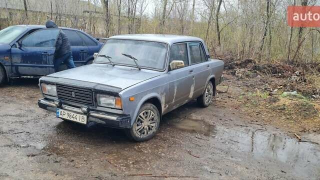 Серый ВАЗ 2107, объемом двигателя 1.6 л и пробегом 82 тыс. км за 1400 $, фото 1 на Automoto.ua