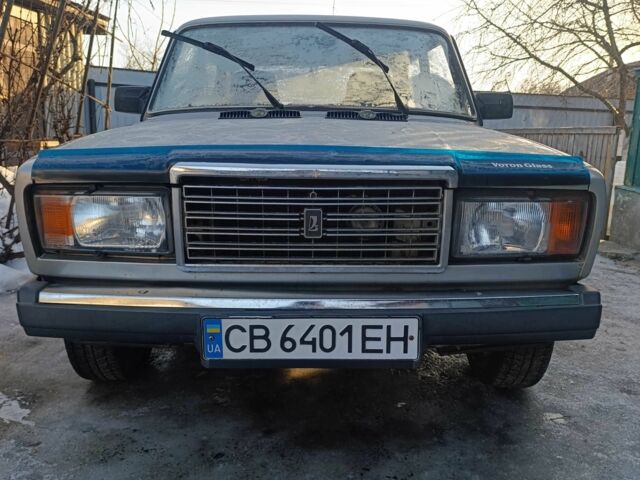 Сірий ВАЗ 2107, об'ємом двигуна 1.5 л та пробігом 150 тис. км за 1121 $, фото 1 на Automoto.ua