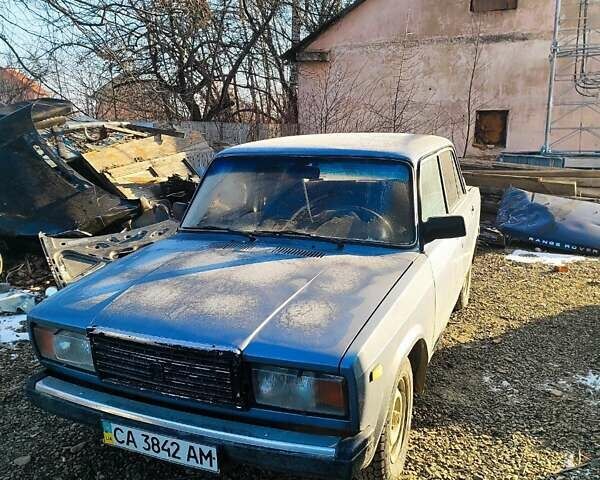 Серый ВАЗ 2107, объемом двигателя 1.45 л и пробегом 138 тыс. км за 999 $, фото 1 на Automoto.ua