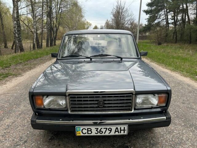 Серый ВАЗ 2107, объемом двигателя 1.5 л и пробегом 75 тыс. км за 1850 $, фото 1 на Automoto.ua