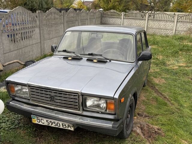 Серый ВАЗ 2107, объемом двигателя 0 л и пробегом 90 тыс. км за 357 $, фото 1 на Automoto.ua