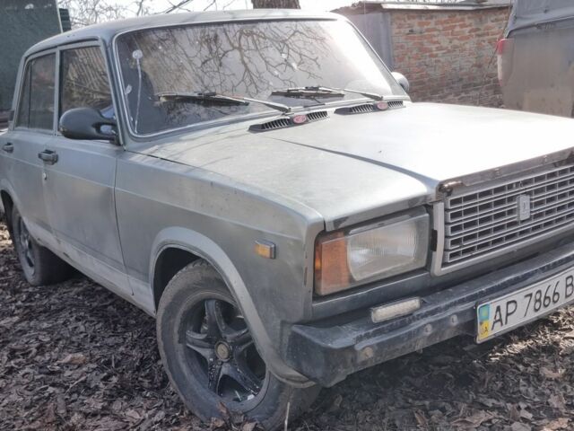 Сірий ВАЗ 2107, об'ємом двигуна 1.5 л та пробігом 94 тис. км за 655 $, фото 1 на Automoto.ua