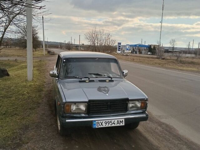 Серый ВАЗ 2107, объемом двигателя 1.3 л и пробегом 483 тыс. км за 500 $, фото 1 на Automoto.ua
