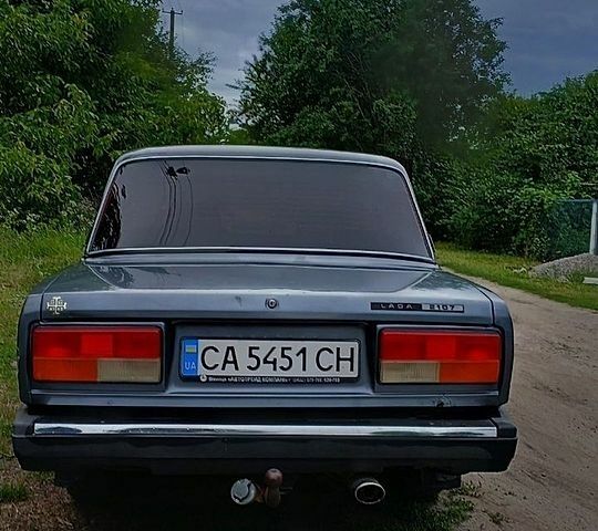 Сірий ВАЗ 2107, об'ємом двигуна 1.45 л та пробігом 48 тис. км за 1300 $, фото 1 на Automoto.ua