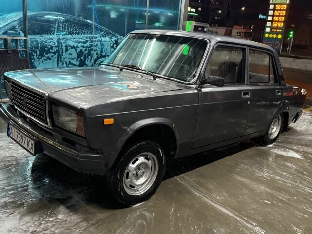 Сірий ВАЗ 2107, об'ємом двигуна 1.5 л та пробігом 66 тис. км за 1650 $, фото 1 на Automoto.ua