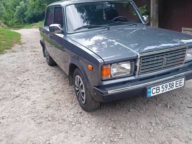 Сірий ВАЗ 2107, об'ємом двигуна 1.5 л та пробігом 92 тис. км за 1752 $, фото 1 на Automoto.ua