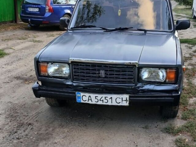 Серый ВАЗ 2107, объемом двигателя 1.5 л и пробегом 50 тыс. км за 1197 $, фото 1 на Automoto.ua