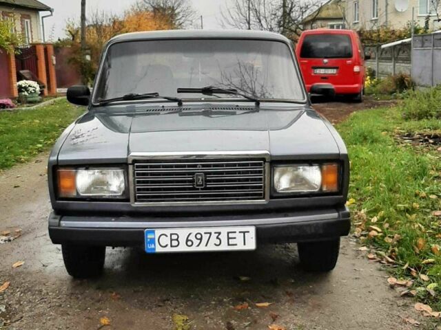 Серый ВАЗ 2107, объемом двигателя 1.5 л и пробегом 64 тыс. км за 1350 $, фото 1 на Automoto.ua